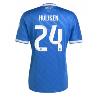 Billige Fotballdrakt Real Madrid Dean Huijsen #24 Replika Tredjedrakt 2025-26 Kortermet